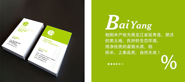 延寿县柏阳粮米有限公司，大米标志设计，大米VIS设计，沈阳奇思创意